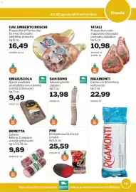 Volantino GrosMarket Pagina 19: Salame gentile classico San Bono €13,98, Bresaola punta d'anca PINI €25,59