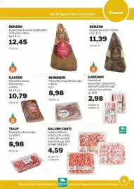 Volantino GrosMarket Pagina 21: Pancetta tesa affumicata Bombieri €8,98