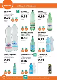 Volantino GrosMarket Pagina 26: Acqua frizzante naturale San Benedetto €0,16, Acqua frizzante San Pellegrino €0,59
