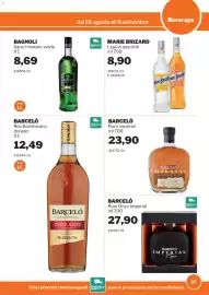 Volantino GrosMarket Pagina 37: Barceló Ron Dominicano dorado €12,49, Saruri melone verde €8,69