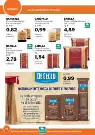 Volantino GrosMarket Pagina 40: Pasta di semola igp Garofalo €0,99, Pasta trafileta al bronzo Barilla €4,89