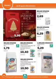 Volantino GrosMarket Pagina 42: Gran Mugnaio farina di grano tenero tipo "00" professionale €10,40, Farina di riso €5,29
