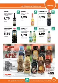 Volantino GrosMarket Pagina 45: Develey dressing yogurt, erbette €1,79, Ponti Aceto di mele €1,25