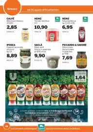 Volantino GrosMarket Pagina 46: Olive verdi Grecia in salamoia Saclà €9,90, Olive riviera denocciolate €7,69