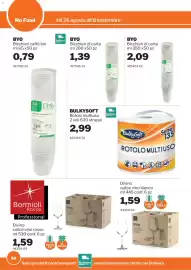 Volantino GrosMarket Pagina 56: Bicchieri di carta BYO €1,39, Divino calice vino bianco €1,59