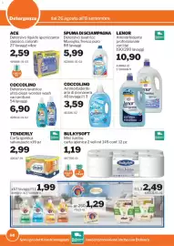 Volantino GrosMarket Pagina 60: Coccolino Detersivo lavatrice ultra clean wonder wash €6,90