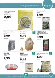 Volantino GrosMarket Pagina 7: Galletto busto €6,49, Guda kebab di pollo €8,49