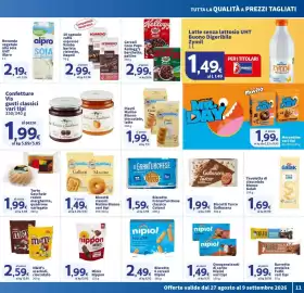 Volantino Sigma Pagina 11: Tavoletta di cioccolato bianco Galak €1,69, Biscotti Turco Galbusera €1,99