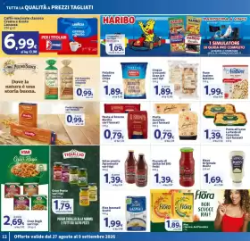Volantino Sigma Pagina 12: Pasta Garofalo vari formati €0,79, Pasta all'uovo La Pasta di Camerino €1,39