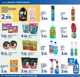 Volantino Sigma Pagina 14: Detergente per superfici Forza&Igiene Chanteclair €2,19, Alimento per gatti Whiskas €1,99