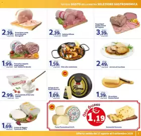 Volantino Sigma Pagina 7: Asiago D.O.P. fresco Riserva €1,09, Roast Beef punta d'anca all'inglese €3,39