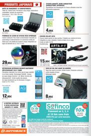 Catalogue Autobacs page 10: AQ. AUTORACET Tapis de sol bac avant ou arrière €8,95