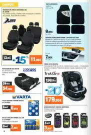Catalogue Autobacs page 6: XL Cover Housses de sièges universelles €11,86, Sparco Rehausseur bas ISOFIX €54,95