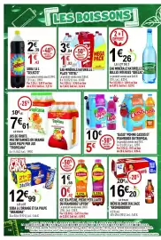 Catalogue marché frais Géant page 14: QUEZAC EAU MINÉRALE NATURELLE €1,26, VITTEL EAU MINÉRALE NATURELLE PLATE €1,92