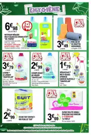 Catalogue marché frais Géant page 15: CHANTECLAIR Lessive Marseille €3,79, CHANTECLAIR Dégraissant multi-usages €1,79
