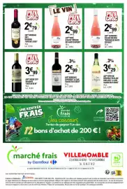 Catalogue marché frais Géant page 16: CHÂTEAU LE BOS €2,79, Domaine des Hauts Sentiers Carbenet d'Anjou €2,99