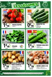 Catalogue marché frais Géant page 3: TOMATES GRAPPES €1,59, COURGETTES €0,99