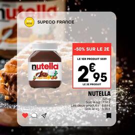 Catalogue Supeco page 8: Ferrero rocher - nutella €5,89