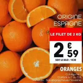 Catalogue Supeco page 2: Oranges €2,59