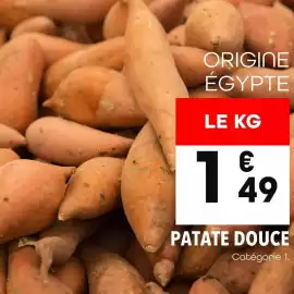 Catalogue Supeco page 5: Patate douce €1,49