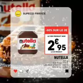 Catalogue Supeco page 8: Ferrero rocher - nutella €5,89
