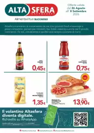 Volantino Altasfera Pagina 1: Prosciutto di Parma DOP senza osso addobbo/pressato €13,90