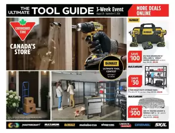 Canadian Tire flyer Page 1
