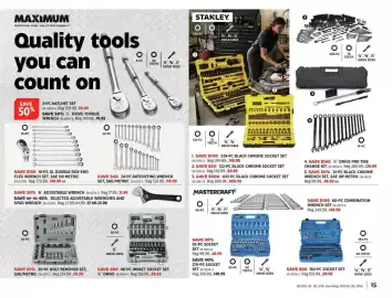 Canadian Tire flyer Page 15