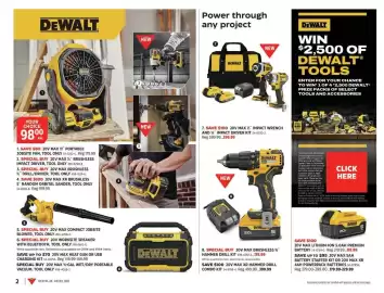 Canadian Tire flyer Page 2