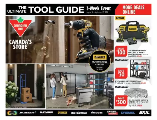 Canadian Tire (valid until 18-09)