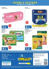 Volantino DiMeglio Pagina 10: Kitekat Cibo Per Gatti Canaglia - Pescatore €4,32, Friskies Croccantini €1,58