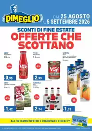 Volantino DiMeglio Pagina 1: Vege filetti di tonno €2,99, Ichnusa Birra €2,74