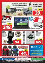 Volantino Telitaly Pagina 2: Didiesse Baby Frog €94,99, Forno 10 LT + Scopa 2in1 €39,99