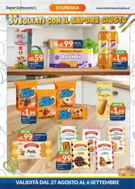Volantino Mister Risparmio Pagina 2: Campiello Biscotti €0,99, Latte parzialmente scremato Très Bon €0,59