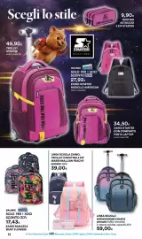 Volantino Ipercoop Pagina 12: LINEA SCUOLA MONOCROMO SHADE €59,00, Linea scuola zaino €39,00