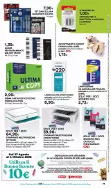 Volantino Ipercoop Pagina 17: Stampante multifunzione Canon TS3750i €39,90, Stampante multifunzione HP 714L9B €64,90