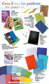 Volantino Ipercoop Pagina 4: LINEE CARTOTECNICA DOLCI CUCCIOLI E ANIMAL WORLD €0,95