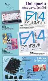 Volantino Ipercoop Pagina 7: Stamp Box Stitch o Kuromi €6,32, Panetti Das assortiti €2,63