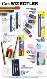 Volantino Ipercoop Pagina 8: Temperamatite Staedtler €3,19, Penne sfera Noris Stick Staedtler €1,39