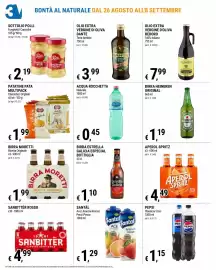 Volantino Tre Valli Supermercato Pagina 10: Patatine Pata €1,99, Birra Moretti Ricetta Originale €1,99
