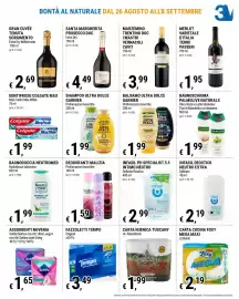 Volantino Tre Valli Supermercato Pagina 11: Fazzoletti Tempo Original €3,49, Carta igienica Tuscany €1,99