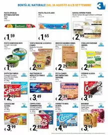 Volantino Tre Valli Supermercato Pagina 7: Coppa d'Oro Amarena €2,49, Sofficini Findus €2,19