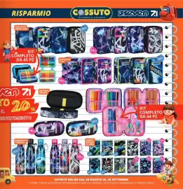 Volantino Cossuto Pagina 11: Kit completo da 45 pz €7,10