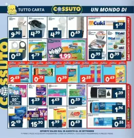 Volantino Cossuto Pagina 4: Lines seta ultra €1,29, Lines Idea €0,59