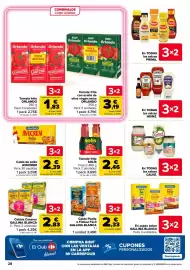 Folleto Carrefour Página 28: Gallina Blanca caldo paella o fideuá fácil €2,33, Solis tomate frito €2,46