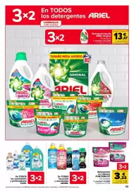 Folleto Carrefour Página 55: Puntomatic detergentes en cápsulas €3,33