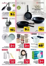 Folleto Carrefour Página 61: Monix olla presión rápida Fáster €45,00, Monix lote 3 sartenes bambú €19,90
