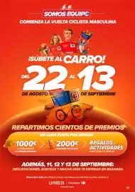 Folleto Carrefour Página 63: Carrefour La Vuelta Ciclista Masculina €1.000,00