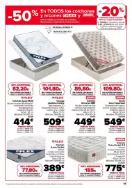 Folleto Carrefour Página 65: Flex colchón azure pocket €389,00, Pikolin colchón cairo pocket 2.0 €775,00