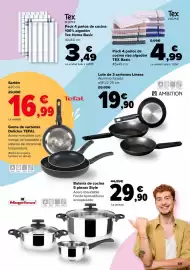 Folleto Carrefour Página 69: Tex Home pack 4 paños de cocina €3,49